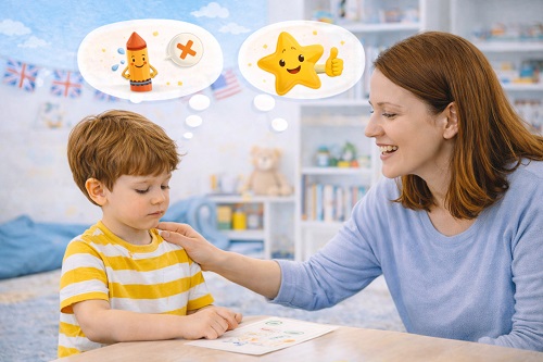 شکست‌های کوچک در یادگیری زبان کودک | نقش اشتباه در رشد زبانی