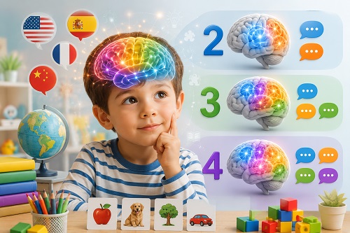 مغز کودک چندزبانه چگونه کار می‌کند؟ راهنمای علمی والدین برای یادگیری دو، سه و چهار زبان 