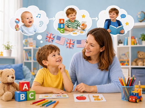 بهترین سن برای شروع یادگیری زبان انگلیسی